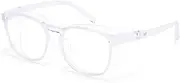 Protective Eyewear Safety Goggles Clear Anti-fog/Anti-Scratch Safety Glasses Men Glasses, Transparent Frame