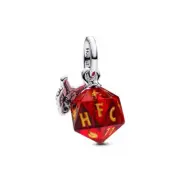 Pandora 793564C01 Stranger Things Hellfire Club Dice Dangle Charm - Sterling Sil