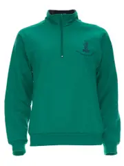 Green 1/4 Zip Collar Windcheater