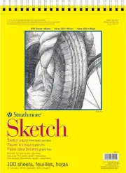 300 Series Sketch Pad, 11X14 Inch, 100 Sheets, Top Wire - Artist Sketchbook for