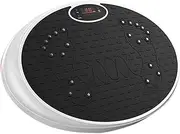 Vibration Plate Exercise Machine Whole Body Workout Vibration Fitness Platform Fit Massage Workout Trainer + Bluetooth + Remote 99 Levels