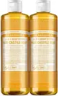 Dr. Bronner’S - Pure Castile Liquid Soap 2 Pack - Versatile Skin, Body, Hair Car