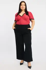 Black Tailored Work Pants