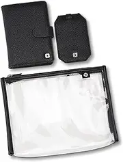 [Samsonite] Unisex A Passport Holder That Acts As A Mini Wallet, A Luggage Tag to Identify Your Bags, Black, One Size, A Passport Holder That Acts as a Mini Wallet, a Luggage Tag to Identify Your Bags
