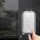 1 Set Wireless Doorbell Slim Design Stereo Speaker Long Range Doorbell Kit Free
