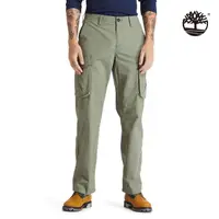 在飛比找momo購物網優惠-【Timberland】男款淺綠色防撕裂休閒長褲(A2D65