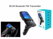 BC45 Handsfree-Wireless-Bluetooth-Car-FM-Transmitter MP3 Player USB Charger