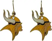 PSG Minnesota Vikings Earrings J-Hook Logo