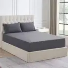 1500 Thread count Premium Cotton Blend Granite Queen Combo Set by Ddecor Home