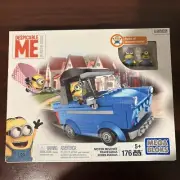 Mega Bloks New Despicable Me Motor Mischief Play Set Blue Car Build It!