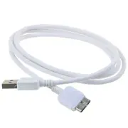 White USB 3.0 Data Sync Cable Lead Cord for Seagate SRD0SP0 1D8AP1-500 1D8APL