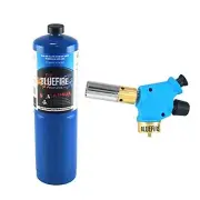 BLUEFIRE Handy Cyclone Torch Head kit with Propane,Trigger Start Swirl, MAPP MAP