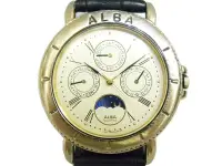在飛比找Yahoo!奇摩拍賣優惠-[專業] 三眼錶 [ALBA 112012]  雅柏 -三眼
