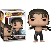 ATTACK ON TITAN Eren Jaeger Metallic Exclusive Pop! Vinyl + POP PROTECTOR