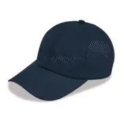 Unisex Quick Drying Baseball Cap, Mesh Cooling Hat, Ultra Lightweight Dark Blue