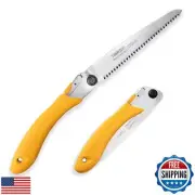 Toolux Hand Folding Pruning Saw 8 Inch Wood Tree Saw Japanese Pull Saw Razor