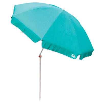 Land And Sea Resort Tilt Beach Umbrella in Turquoise - Size -