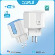 CORUI Vesync WiFi Smart Socket 16A 20A EU Smart Plug With Power Monitoring Voice