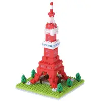 在飛比找蝦皮購物優惠-[現貨二手]河田積木 nanoblock 積木 東京鐵塔 N