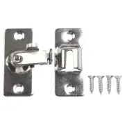 Heavy Duty Right Angle Hook Lock Bolts for Sliding Door Stainless Steel
