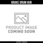 Lippert Brake Drum Hub for 12K Axles, 8 on 6-1/2, 5/8 Studs, 16-17.5 Inch Wheel