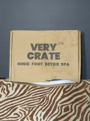 Very Crate Ionic Foot Detox Spa Bath - New, Open Box