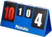 Nittaku Table Tennis Game Scoring Board JL Counter NT-3731 Depth 5.1 x Width 16.1 x Height Approx. 8.1 inches (13 x 41 x 20.5 cm) (When in use), Weight: 21.2 oz (600 g)