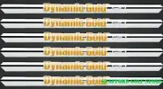 TRUE TEMPER Dynamic Gold 120 .355" Taper Steel Iron Shafts X100 Flex 5-PW Set 6