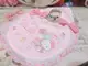 ♥小花花日本精品♥Hello Kitty彩色熊.氣球 粉色 嬰兒 兒童 純棉 圍兜 口水巾 嬰兒用品 55016001