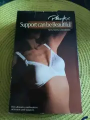 Playtex Support Can Be Beautiful Bra 707 36 B White NEW in Box NOS Full Figure