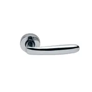 Manital Imola Handle Lever Set on Round Rose - Available in Various Finishes