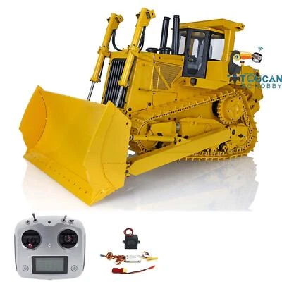 In Stock JDM 1/14 RC Metal Hydraulic Bulldozer DXR2 Radio Control Dozer 201Sound