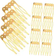 Ipetboom 50pcs DIY Hair Combs Teeth Styling Combs for Women Handmade Hair Accessories for