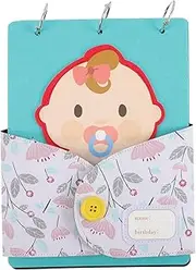 ibasenice Newborn Photo Albums Memory Book Scrapbook Girl Boy Memory Albums Wedding Album DIY Scrapbook Book Boys Albums Journal Album Pink Felt