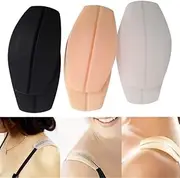 [Wendy Mall] 3 Pairs Silicone Shoulder Pad Bra Strap Holder Cushions Non-Slip Shoulder Pads Pain Relief for Woman