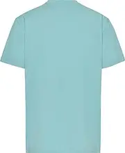 [Tommy Jeans] Men's Classic Timeless Block T-Shirt, Ocean Tide, X-Small