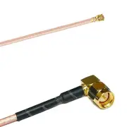 RG178 IPX U.FL to SMA MALE ANGLE Coax RF Cable USA-Ship
