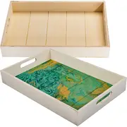 Urban Crafter Plywood Tray with Panel Look Base 36 x 24 x 5cm