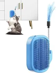 Cat Corner Scratcher,Cat Face Scratchers | Grooming Massage Comb Brush Furniture Protector for Rabbit Dogs Couch Indoor Home Table
