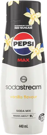 Sodastream Pepsi Max Vanilla Flavour Mix 440ml
