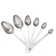 6Pcs baking measuring spoons coffee measuring scoop kitchen measuring spoons