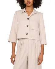 Vince Camuto Cropped One Pocket Jacket