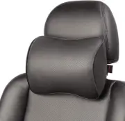 Aukee Car Neck Pillow Leather Memory Foam Body Positioner For Comfort Driving