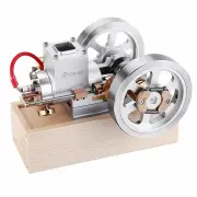 Eachine ET1 STEM Upgrade Hit & Miss Gas Engine Stirling High Performance Engine Model Combustion Engine Collection Metal