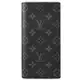 Louis Vuitton LV M61697 Brazza 經典黑老花對開零錢長夾