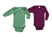 ENGEL Bodysuit MERINO WOOL SILK baby newborn one-piece romper thermal organic