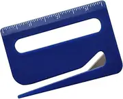 Mail Opener Tool | Wrapping Paper Cutter - Mail Box Wrapping Paper Letter Opener with Pointed End, Magnifying Glass, Ruler