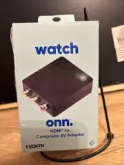 Watch Onn 100008628 HDMI to Composite AV Adapter - Open Box