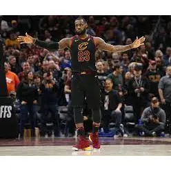 lebron james 詹姆斯 騎士 大c 黑色 nba球衣 nike