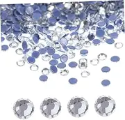 LOORGVEL 2880Pcs Hot Melt Rhinestones Rhinestones for Flatback Gemstones for DIY Crafting Clothing Shoes Accessories and Decorations